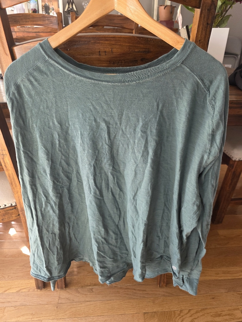 Zella Mint Green Long Sleeve Tee